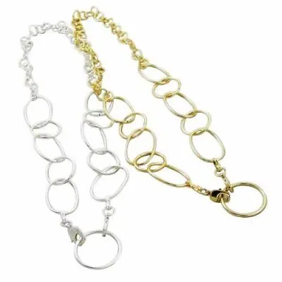 Moda Vision NK54 Handmade Eyeglass Hanging La.Loop-1  Necklace In Gold 20.5 Inch • $12.71