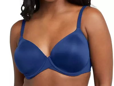 Maidenform One Fabulous Fit Underwire T-Shirt Bra DM7543 Navy Eclipse 34DD NWT • $19.95