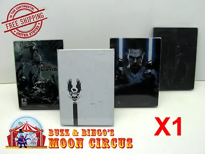 1x XBOX 360 CIB GAME DVD STEELBOOK G1 - CLEAR PLASTIC PROTECTIVE BOX PROTECTOR  • $5.88