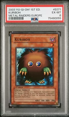 £49.99 • Buy Yu-Gi-Oh Kuriboh MRD 071 Metal Raiders Europe 1st Edition PSA 6