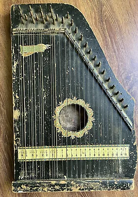 Vintage Menzenhaur’s Oscar Schmidt Guitar Zither  No. 2  Patent 1894 • $125