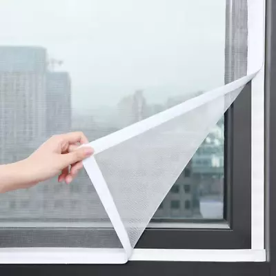 Customizable Size Anti-Mosquito Window Screen Self Adhesive Window Mosquito Net  • $15.80