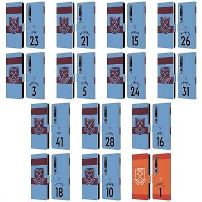 West Ham United Fc 2021/22 Players Away Kit Leather Book Case For Xiaomi Phones • $23.95