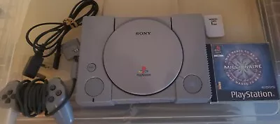 Playstation Console With Controller Game & Power Lead Only (Good Condition) • £29.99