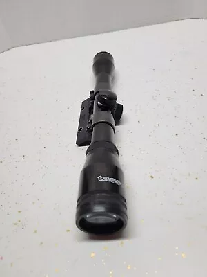 Tasco Rifle Scope 4x32 W/ Weaver 1 H Side Mount And Rings  • $35