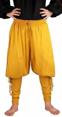 Pirate Pants Costume Renaissance Medieval Adult Mens Cosplay Viking Breeches  • $39.95