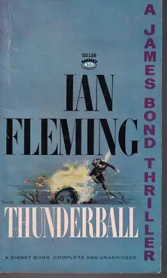 Thunderball Signet Book # D2126 • $10.45