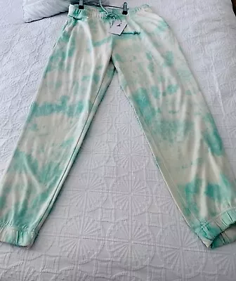 Nike Woman’s Tracksuit Pants Aqua And Cream Size S New  • $8