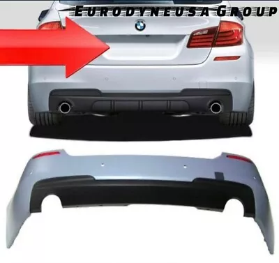 BMW  11-17 F10 MTech M-Sport Style  Rear Bumper Cover  Fit 528I 535I 550I WPDC • $899