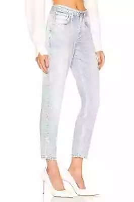 Rag & Bone Luna Rosa Liquid Miramar Womens Pants Sz 23 Digital Print Faded $275 • $107.99