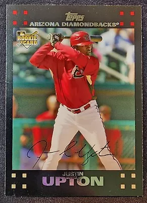 2007 Topps Update - JUSTIN UPTON (RC) #UH327 (QTY) • $2.50