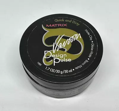 Matrix Vavoom Design Pulse Quick And Dry Matte Clay 1.7 Oz • $39.99