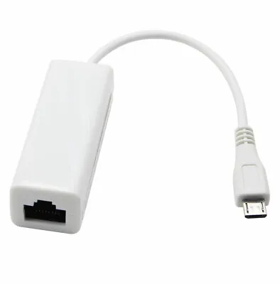 Micro USB To RJ45 Ethernet Adapter For TV Stick 10/100Mbps LAN Network Card • $5