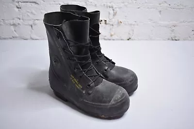 VTG US Army Airborne Bata Rubber Field Boots Extreme Cold Mickey Mouse Men’s 7R • $49.99