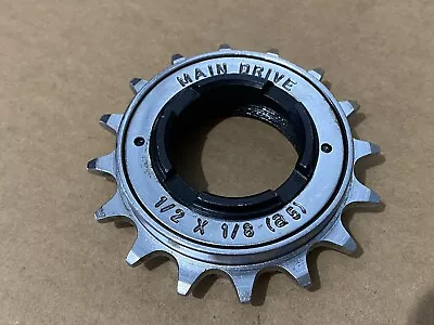 Main Drive 16T 1/2 X 1/8 Bmx Bicycle Freewheel GT01593  • $24.95