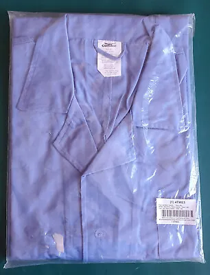 Condor 4TWE5 Static Control Collared Lab Coat Blue Size 2XL • $5.94