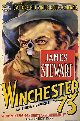 Winchester 73 Vintage James Stewart Movie Poster • $9.99