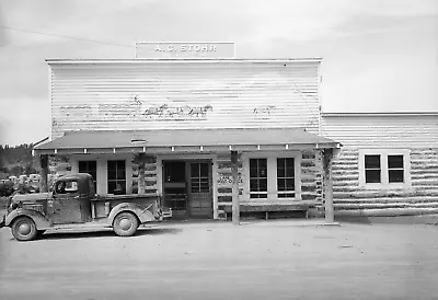 1939 Post Office & Store Lame Deer MT Old Photo 13  X 19  Reprint • $21.19