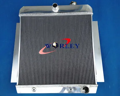 4 ROW Aluminum Radiator FOR 1955-1959 CHEVY PICKUP TRUCK 1956 1957 1958 AT • $149