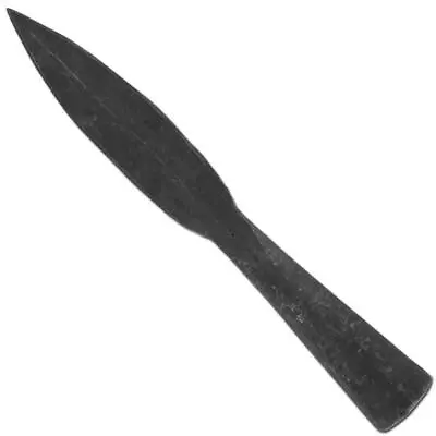 Hand-Forged Iron Throwing Spear Head Sharp Blade Viking Replica Real Training • $24.99