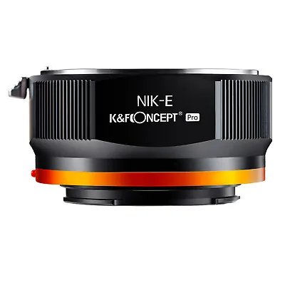 K&F Concept Adapter Pro For Nikon AI AIS F Lens To Sony E Mount Camera A7R2 A73 • $27.99