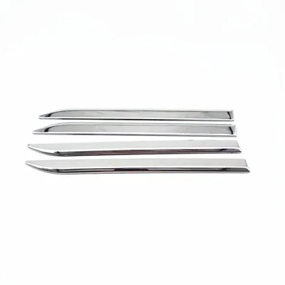 Front Left/Right Side Fender Chrome Garnish Molding Car Body Styling Decor 4pcs • $17.90