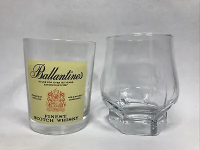 £9.99 • Buy Vintage Ballantine's Finest Scotch Whisky Drinking Glass Baileys Millennium 2000