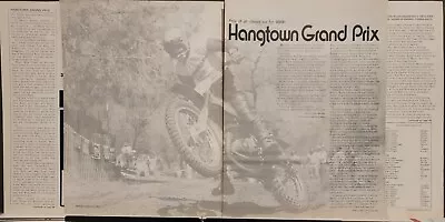 1973 Hangtown Grand Prix 6pg Motorcycle Race Article Marty Smith Karsmakers • $7.99