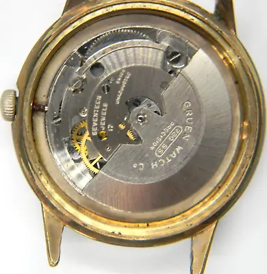 C517 Mens Vintage Gruen Guildcraft Automatic Self Wind 730SS Watch Parts Lot • $74.99