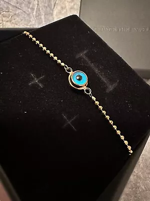 Evil Eye Bracelet Gold • $300
