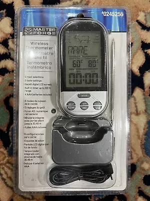 NIP Master Forge Wireless Meat Thermometer #02452456 Grill Barbecue Steak Heat  • $25
