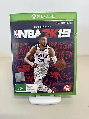 NBA 2k19 Xbox One Game With Manual • $12