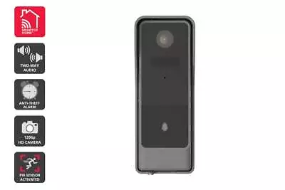 Kogan SmarterHome™ Security Camera Doorbell 3 Pro (Space Grey) Smart Doorbells • $102.64