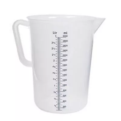 5 Litre Plastic Polypropylene Measuring Jug New • $22.49