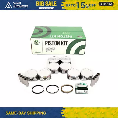 Pistons W/ Rings Fit 99-03 Chevrolet Express 2500 Silverado GMC Hummer 6.0L OHV • $189.95