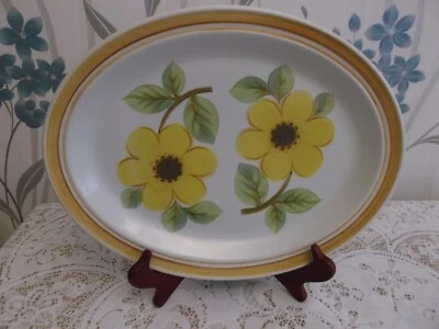 £9.95 • Buy Vintage ROYAL DOULTON Lambethware   SUMMER DAYS   - OVAL PLATTER - 34cm Length