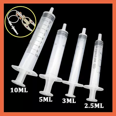 2.5ML 3ML 5ML 10ML Reusable Small Plastic Hydroponics Nutrient Measuring Syringe • $3.25