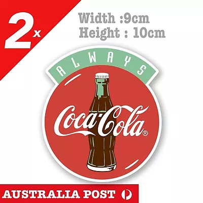 Coca Cola Old Vintage Retro Sign - Always Coca Cola Logo Vintage Style Sticker • $7