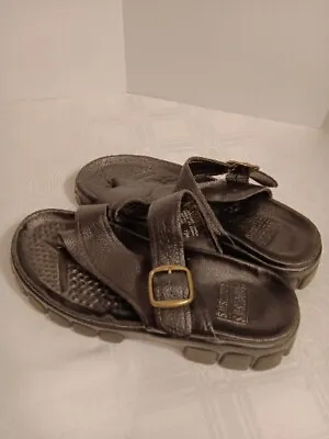 Mootsies Tootsies Chunky Black Sandals  Size  7.5 • $12