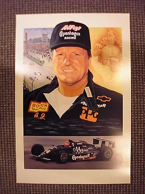 1991 A.J. FOYT JR. LITHOGRAPH INDIANAPOLIS 500 CHEVY INDY CAR Print Poster Aj • $9.99