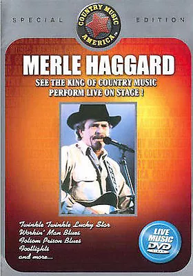 Merle Haggard Live - Vol. 1 (DVD 2004) Brand  New Sealed    • $8.90