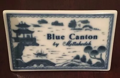 Mottahedeh Blue Canton Authorized Dealer Sign • $24.99