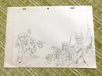 Transformers V Original Japanese Anime Production Animation Art Cel Lordcaesar • $2067.06