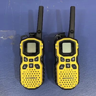 Lot Of 6 Motorola Waterproof  Walkie Talkie 2-way Radio With 35 Mile Range • $140