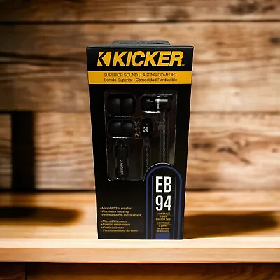 KICKER 46EB94 Microfit In Ear Headphone - With 8mm Micro-driver • $25.49