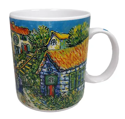 $49.99 • Buy Starbucks 2001 Barista Van Gogh Stairway At Auvers Impressionist Painting Mug
