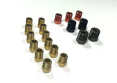 SAE Brake Line Fitting Kit For Inverted Flares On 3/16 Tube (19 Fittings) • $9.99