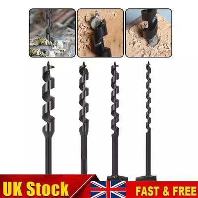 Auger Hand Drill Carbon Steel Hand Drill Lightweight For Outdoors Camping Hiking • £10.89