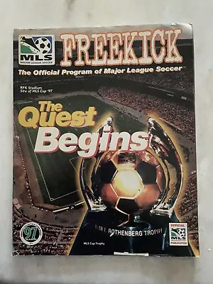 1997 MLS Soccer Free Kick Program • $1.99