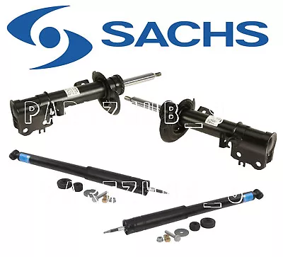 Pair Set 2 Front Struts Rear Shocks Sachs For Mercedes W203 C-Class 4Matic Sedan • $584.93